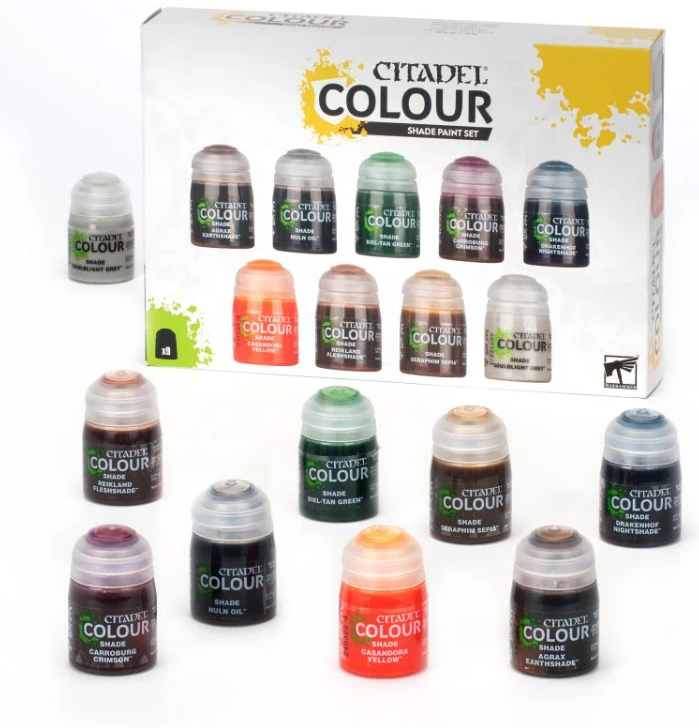 (image for) Citadel Colour: Shade Paint Set